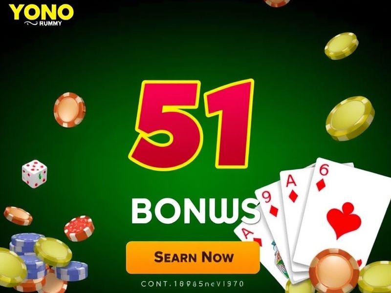 Discover the latest Yono Rummy 51 bonus code and unlock exclusive offers for online rummy players. Get insights into casino game strategies, promotions, and expert advice on maximizing your rewards in the safest gambling environment.